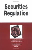Securities Regulation in a Nutshell (Nutshell Series) 031415518X Book Cover