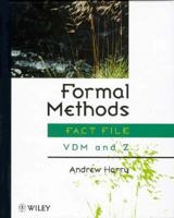 Formal Methods Fact File: VDM and Z (Software Engineering Practice) 0471940062 Book Cover