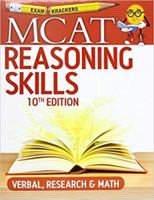 Examkrackers MCAT Reasoning Skills: Verbal, Research & Math 1893858898 Book Cover