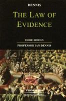 The Law of Evidence 0421301708 Book Cover