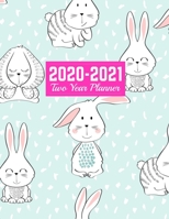 2020-2021 Two Year Planner: Trendy Daily Weekly Monthly 2020-2021 Planner Organizer, Agenda, Schedule and To Do List Journal | Art Cover 00023187 1712845195 Book Cover