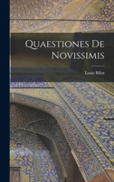 Quaestiones De Novissimis 1016618182 Book Cover