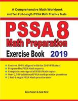 PSSA 8 Math Preparation Exercise Book: A Comprehensive Math Workbook and Two Full-Length PSSA 8 Math Practice Tests 1096329115 Book Cover