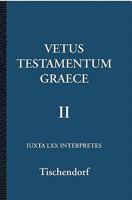 Vetus Testamentum Graece II 2/3 9057191458 Book Cover