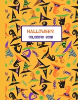 Halloween Coloring Book: Coloring Toy Gifts for Toddlers, Kids, Children or Adult Relaxtion Cute Easy and Relaxing Large Print Birthday Gifts 1702449416 Book Cover