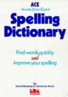 Ace Spelling Dictionary 1855035057 Book Cover