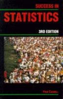Success in Statistics 0719547083 Book Cover