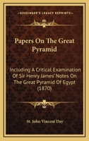 Papers on the Great Pyramid 1104304147 Book Cover