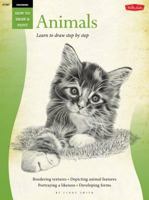 Animals: Learn to draw step by step 1939581427 Book Cover