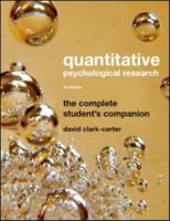 Quantitative Psychological Research 1841692255 Book Cover