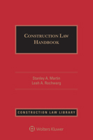 Construction Law Handbook 1543823629 Book Cover