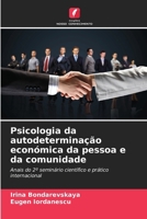 Psicologia da autodeterminação económica da pessoa e da comunidade 620911167X Book Cover