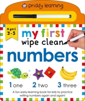 My First Wipe Clean Numbers 1684492882 Book Cover
