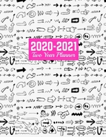 2020-2021 Two Year Planner: Nifty Jan 1, 2020 to Dec 31, 2021 Weekly & Monthly Planner Calendar and Schedule Organizer Art Cover 00023189 1712696378 Book Cover