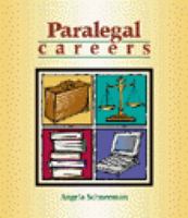 Paralegal Careers (The West Legal Studies Series) 0766809501 Book Cover