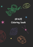 Space Coloring Book B0CHLC8F2V Book Cover