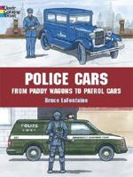 Police Cars Coloring Book: From Paddy Wagons to Patrol Cars 0486426491 Book Cover