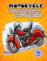 Livre de coloriage de motos pour les enfants: Big and Fun Motorcycle Images for Kids 9189571800 Book Cover