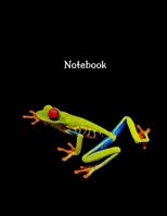 Notebook: Large Notebook With Red Eyed Tree Frog Cover. College Ruled With 120 Pages 1686578776 Book Cover