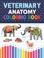 Veterinary Anatomy Coloring Book: Younger kids for learn anatomy dog, cat, horse, turtle, frog, bird, fish. Veterinary Anatomy & Physiology Coloring ... books. Handbook of veterinary anesthesia. B08P3QVQWB Book Cover