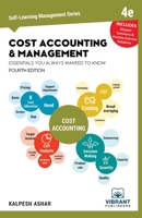 Cost Accounting and Management Essentials You Always Wanted to Know B07Y4MRQGQ Book Cover