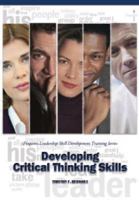 Developing Critical Thinking Skills: Pinpoint Leadership Skill Development Training Series 1882181034 Book Cover