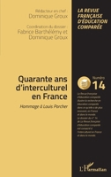 Quarante ans d'interculturel en France: Hommage à Louis Porcher (French Edition) 2343087024 Book Cover