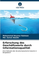 Erforschung des Geschäftswerts durch Informationsqualität (German Edition) 6206936767 Book Cover