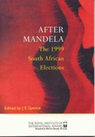 After Mandela: The 1999 South African Elections 1862030499 Book Cover