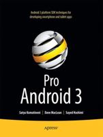 Pro Android 3 1430232226 Book Cover