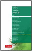 Tolley's Taxwise I 2023-24 0754559114 Book Cover