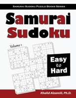 Samurai Sudoku: 500 Easy to Hard Sudoku Puzzles Overlapping into 100 Samurai Style 170693078X Book Cover