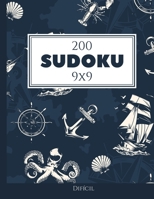 200 Sudoku 9x9 difícil Vol. 1: com soluções e quebra-cabeças bônus B09CRN5Z8X Book Cover