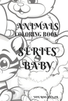 Animal coloring Book: Forest Animals Series B0CV91CW41 Book Cover