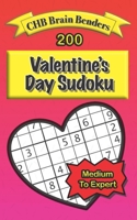 Valentine's Day Sudoku Medium to Expert: Intermediate to Hard Puzzles with Solutions for the Holiday B0849XGF47 Book Cover