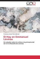 El Hay En Emmanuel Levinas 3847358359 Book Cover