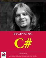 Beginning C# (Beta 2 Edition) 1861004982 Book Cover