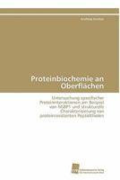 Proteinbiochemie an Oberflachen 3838124707 Book Cover