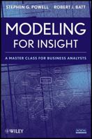 Modeling for Insight: A Master Class for Business Analysts 0470175559 Book Cover