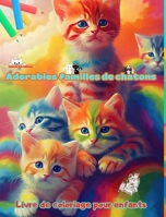 Adorables familles de chatons - Livre de coloriage pour enfants - Scènes créatives de familles félines attachantes: Des dessins charmants qui ... et l'amusement des enfants (French Edition) B0CSGC9Z6B Book Cover