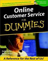 Online Customer Service for Dummies 076455316X Book Cover