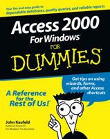 Access 2000 for Windows for Dummies (For Dummies) 0764504444 Book Cover