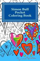 Simon Bull Pocket Coloring Book: Volume II Hearts 0692628746 Book Cover