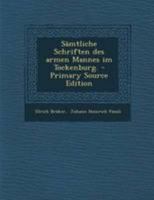 Sämtliche Schriften des armen Mannes im Tockenburg. 1277122210 Book Cover