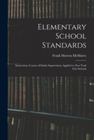 Elementary School Standards 1015014038 Book Cover