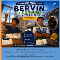 Bervin The Engineer Who Keeps Our Skies Safe (Voices From African Skies: Dreamers Collection) B0H8L5Z5VC Book Cover