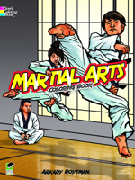 Martial Arts Coloring Book 0486490238 Book Cover
