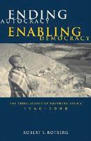 Ending Autocracy, Enabling Democracy: The Tribulations of Africa 0815775830 Book Cover