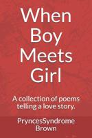 When Boy Meets Girl: A collection of poems telling a love story. 1093598751 Book Cover