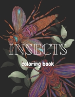 insects coloring book B0C6BQX2YH Book Cover